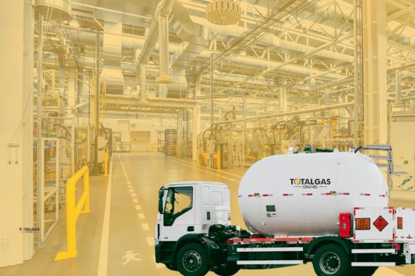 Gás Granel para Indústria Totalgas Granel